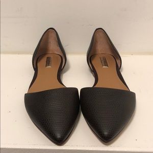 Halogen Hakayla-Lea pointed Flats Size 8